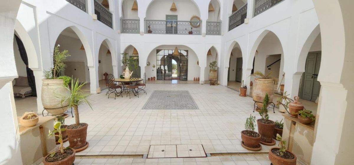 patio 1 maison d'hote marrakech